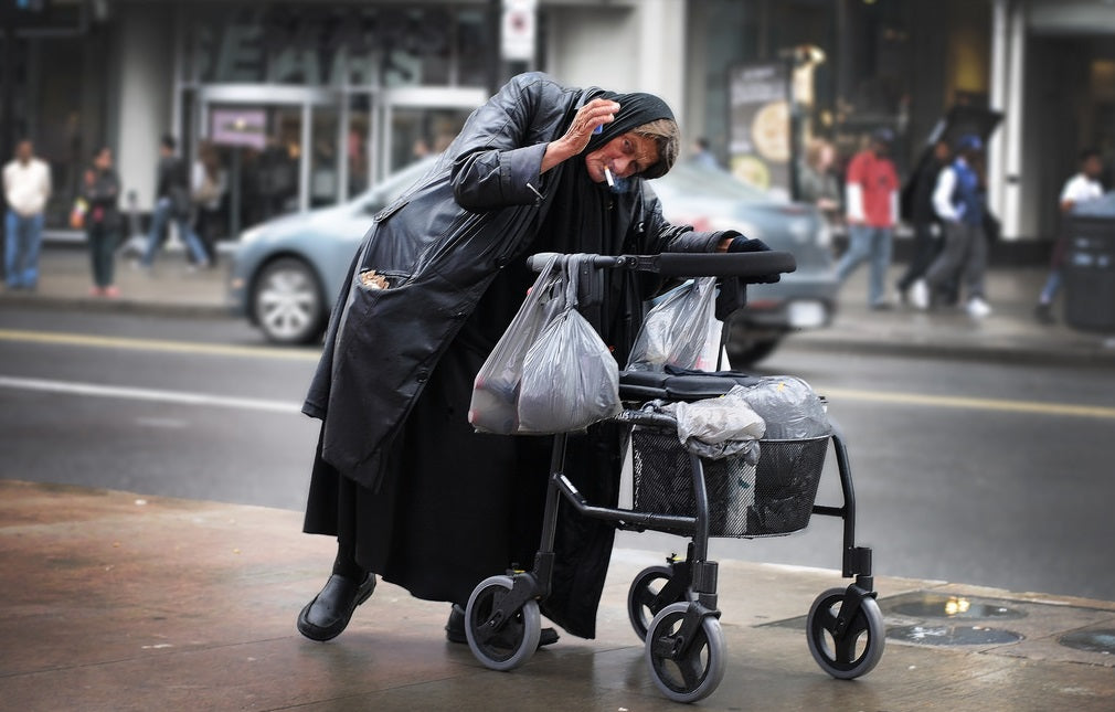 Attack of the Bag Lady