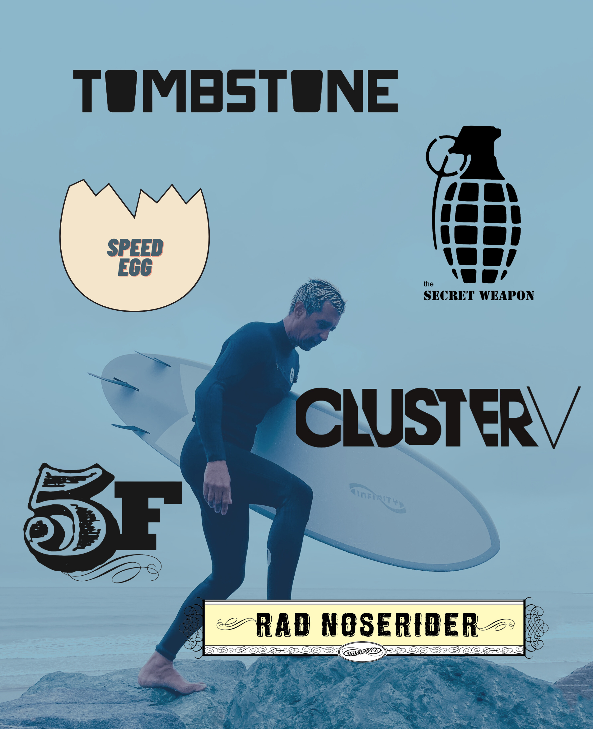 InfinFLEX Tech Surfboard Collection